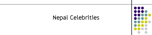 Nepal Celebrities